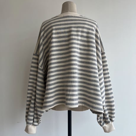 《予約販売》border over mtm/2colors_nt1293