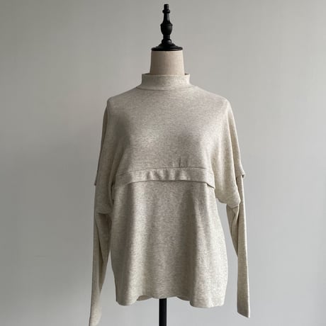 【nokcha original】layered tee/3colors_nt1068
