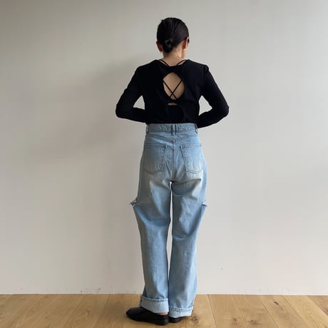 《予約販売》simply flat mule/2colors_na0526
