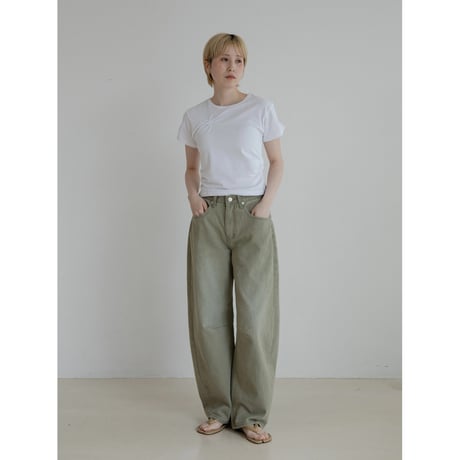 《予約販売》vintage like cocoon jeans/2colors_nj0139