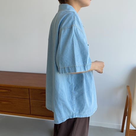 《予約販売》denim  shirt_nt0968