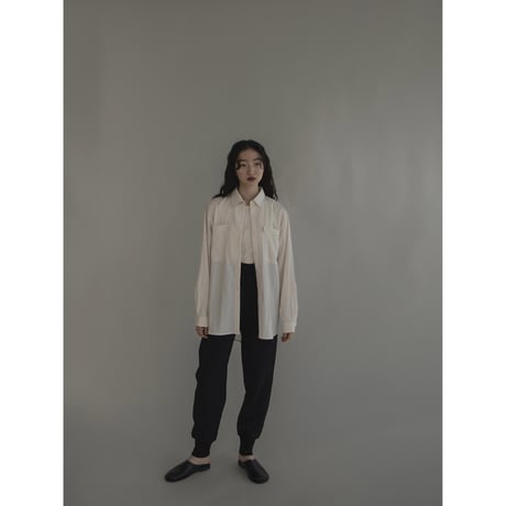 【nokcha original】material tuck jogger pants/2colors_np0960