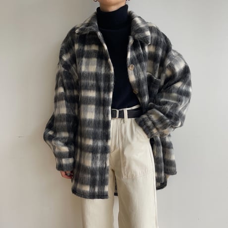 《予約販売》check over shirt jacket/2colors_no0258