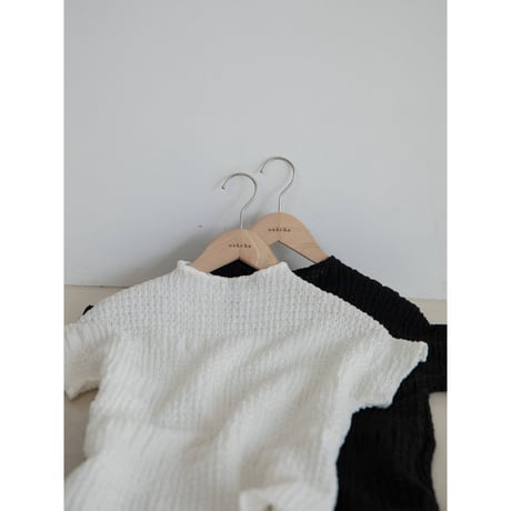 《予約販売》jacquard minimal tops/2colors_nt2294