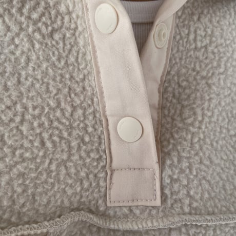【nokcha original】mannish minimal fleece/2colors_no0330