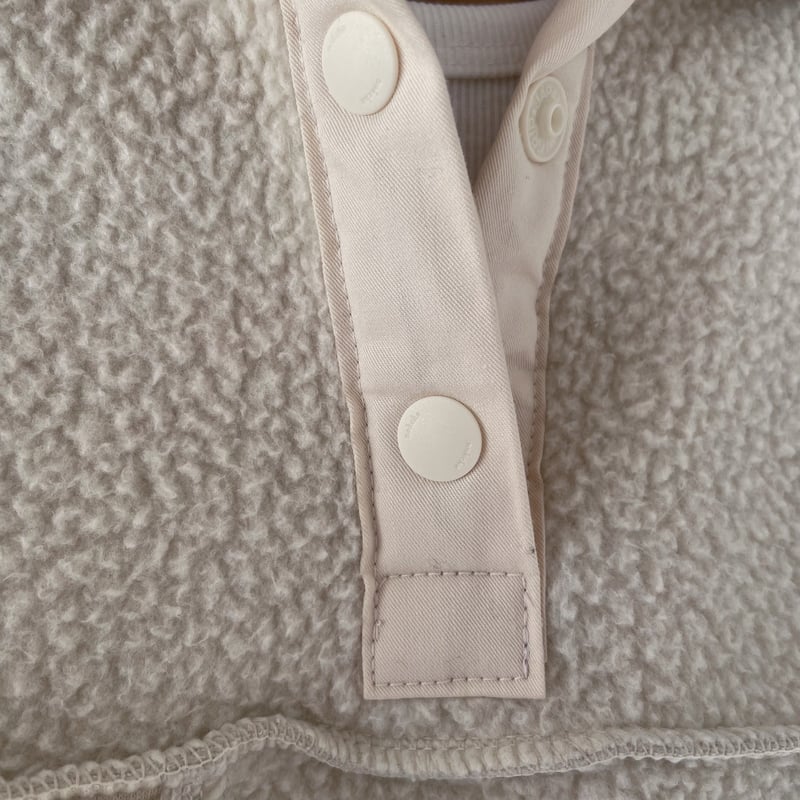 nokcha original】mannish minimal fleece/2colors