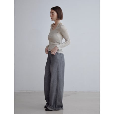 《予約販売》2set accent sheer tops/2colors_nt2506