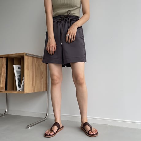 《予約販売》satin half pants/2colors_np0425
