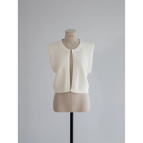 《予約販売》jacquard knit vest/2colors_nt2038