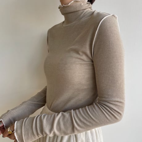 《予約販売》piping accent tops/3colors_nt1875