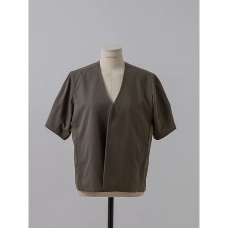 - AUTHENTIC series - material no collar jacket/2colors_an0010