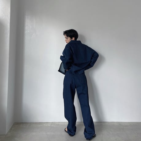 【nokcha original】denim shirt jacket_no0311