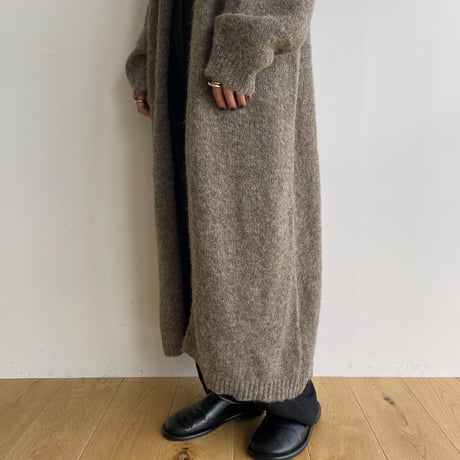 《予約販売》nuance color long knit cardigan/2colors_nt1861