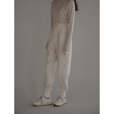【nokcha original】material tuck jogger pants/2colors_np0960