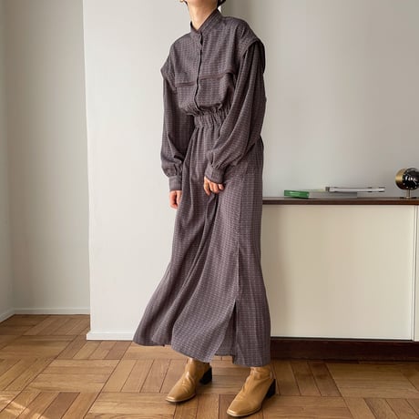 【nokcha original】geometric back open ops/purple_nd0095