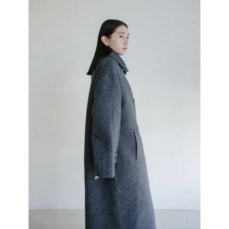 《予約販売》quilting linner tweed middle coat/2colors_no0500