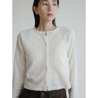 《予約販売》jacquard pattern knit cardigan/2colors_nt2399