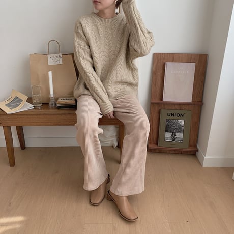 ✳︎予約販売✳︎corduroy easy pants_np0091