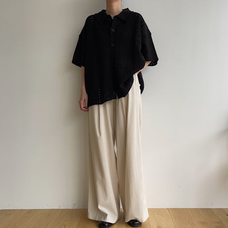 《予約販売》natural wide pants/2colors_np0809