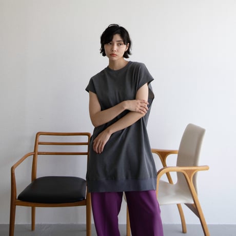 【nokcha original】pigment oval tops/3colors_nt1353