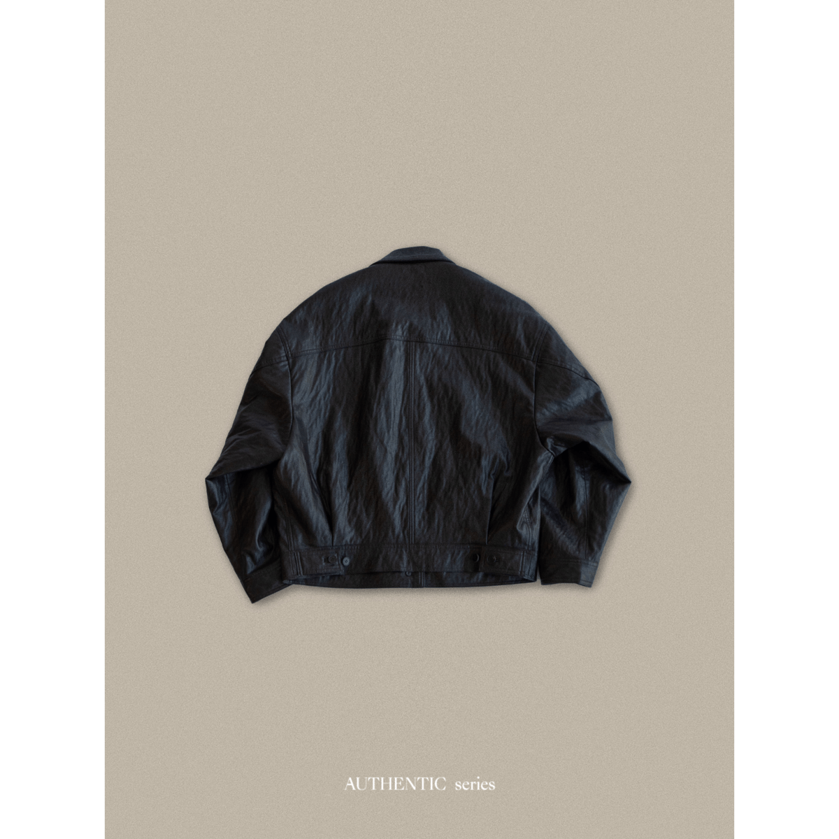 AUTHENTIC series - old like eco leather jacke AUTHENTIC series - old like eco leather jacke