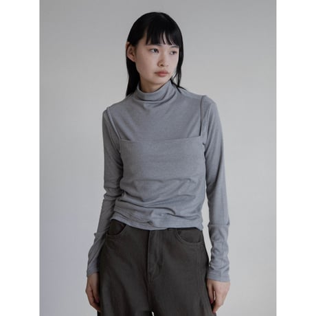 《予約販売》layered lady tops/2colors_nt2188