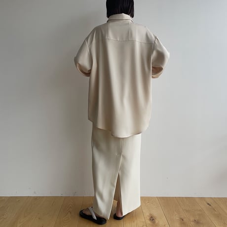 【nokcha original】material pocket shirt/2colors_nb0193