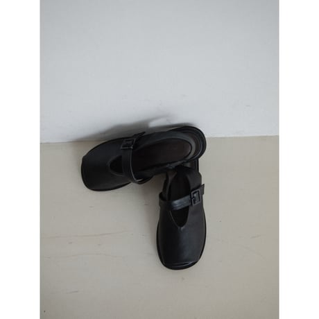 《予約販売》mannish buckle sandal_na0740