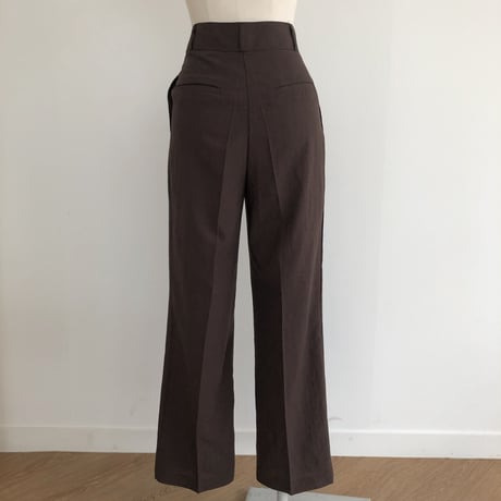 《予約販売》straight long pants/2colors_np0057