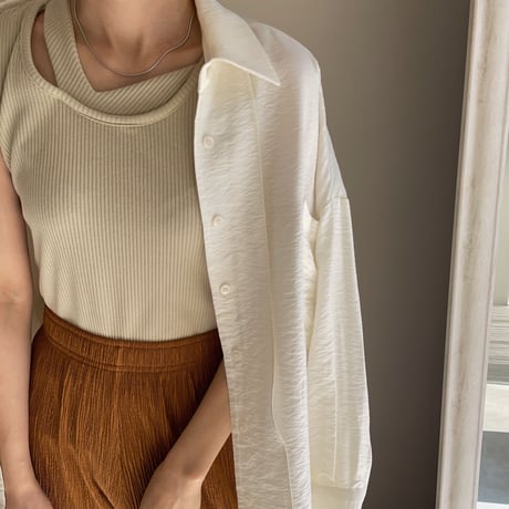 【nokcha original】layered tank top/2colors_nt0891