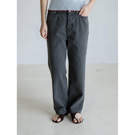 《予約販売》ashed straight jeans/2colors_nj0191