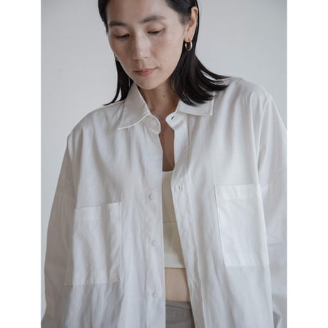 《予約販売》over mannish shirt/2colors_nb0330