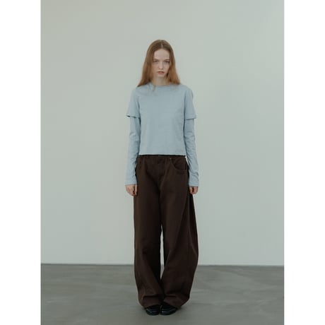 【NOKCHA original】custom long tee/3colors_nt2391