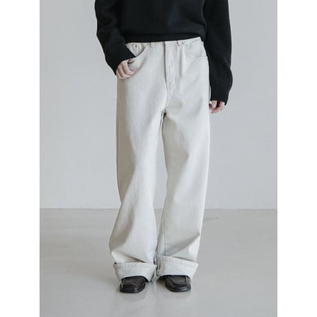 《予約販売》vintage like twill cotton pants/2colors_np1202