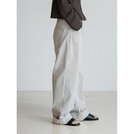 《予約販売》herringbone jeans/2colors_nj0187