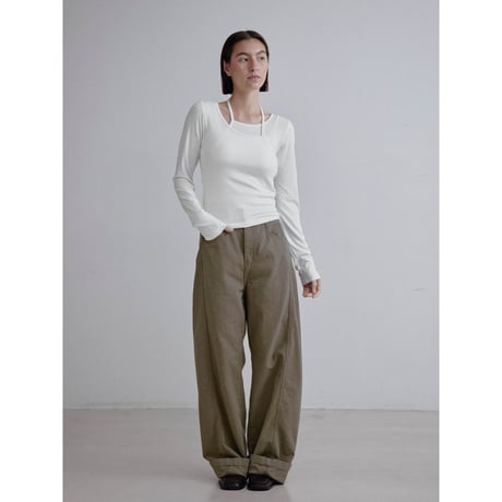 《予約販売》ash cotton pants/2colors_np1216