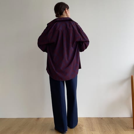 【nokcha original】“nc” chino pants/navy_np0612