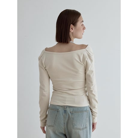 《予約販売》 layered like tops/2colors_nt2543