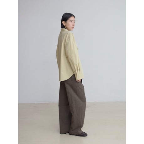 《予約販売》cotton pocket shirt/2colors_nb0358