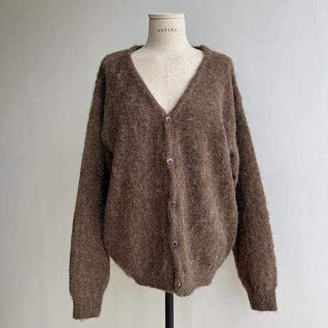 《予約販売》mohair like knit cardigan/2colors(unisex)_nt1538