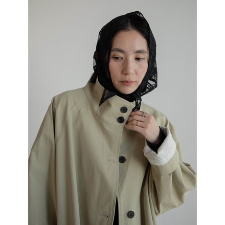 《予約販売》check sheer scarf/2colors_na0713