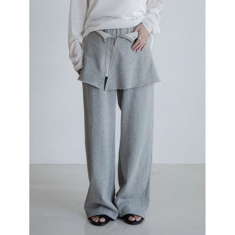 《予約販売》layered 2way sweat pants/2colors_np1146