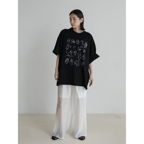 《予約販売》nuance sheer pants/2colors_np1106