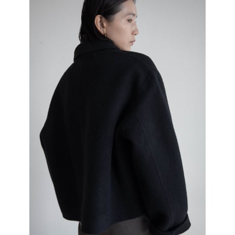 《予約販売》HANDMADE croped wool coat_no0427