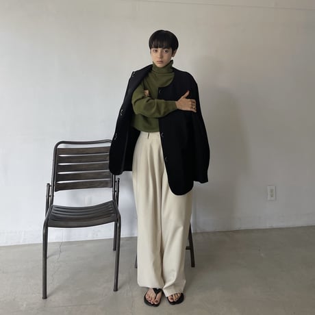 【nokcha original】mannish jacket/black_no0312