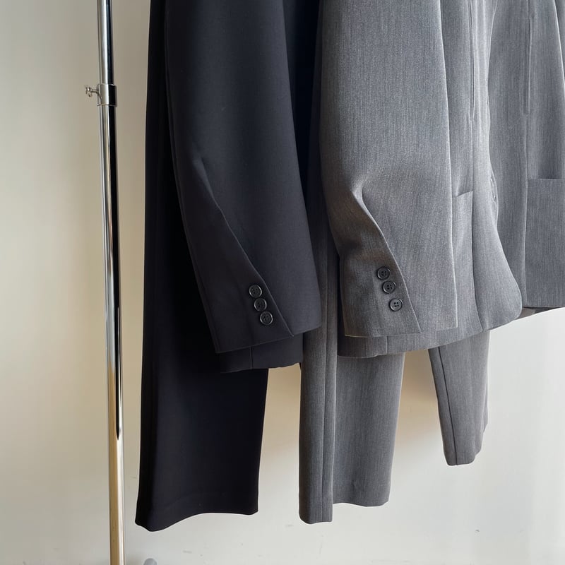 nokcha original】mannish jacket/melange gray_no