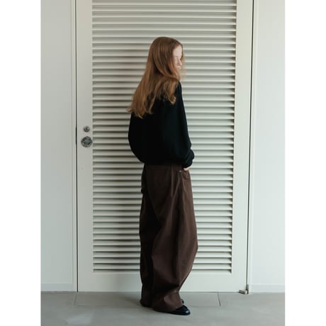 【 RESTOCK 】【NOKCHA original】oval cotton pants_np1154