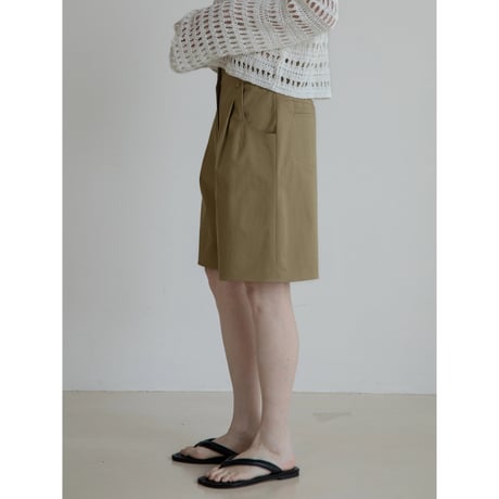 - AUTHENTIC series - chino half pants/2colors_an0043