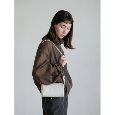《予約販売》leather like mannish sacoche/2colors_na0796