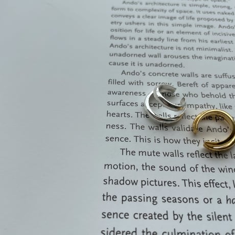 《予約販売》silver925 ennui earcuff/2colors_na0355